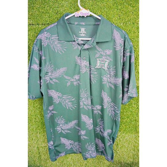Hawaii University Golf Polo - Men's Size M - Picture 1 of 4